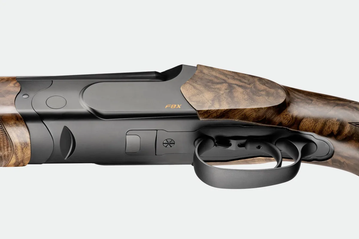 Új: Blaser FBX sörétes sportfegyver 17 BLA FBX Mood Detail Akkordeon Abzugseinheit