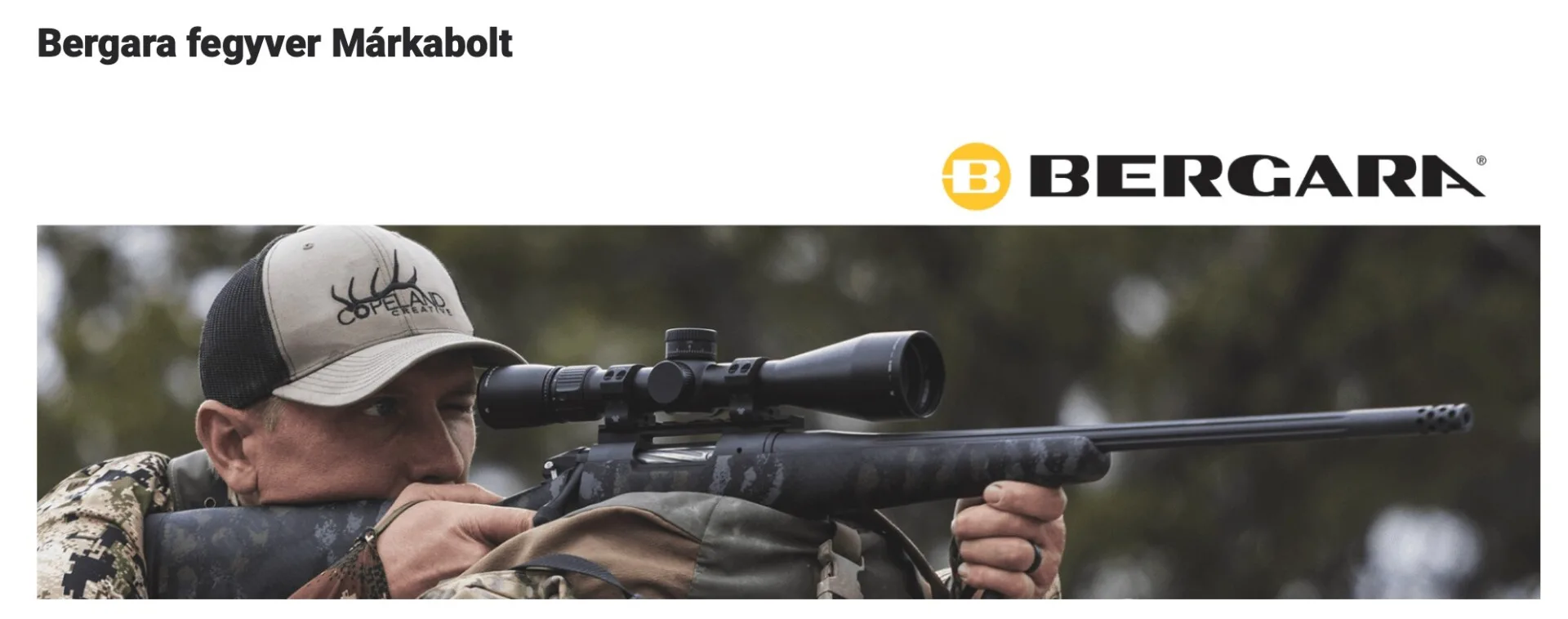 Bergara újdonság: Bergara Stoke golyós vadászfegyver 1 bergara fegyver markabolt